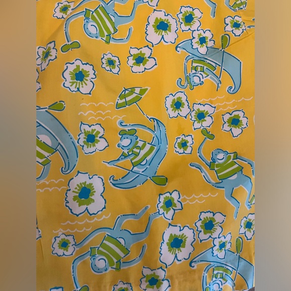 EUC Lilly Pulitzer Les Moneys Skirt Size 6 - Picture 3 of 7